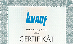  KNAUF Certifikát
